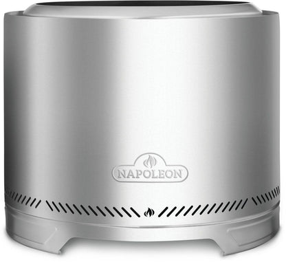 Napoleon Bbq NWFPLTISS Timberwolf Smokeless Fire Pit 22-inch, Stainless Steel , Wood, Stainless Steel