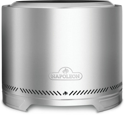 Napoleon Bbq NWFPLTISS Timberwolf Smokeless Fire Pit 22-inch, Stainless Steel , Wood, Stainless Steel