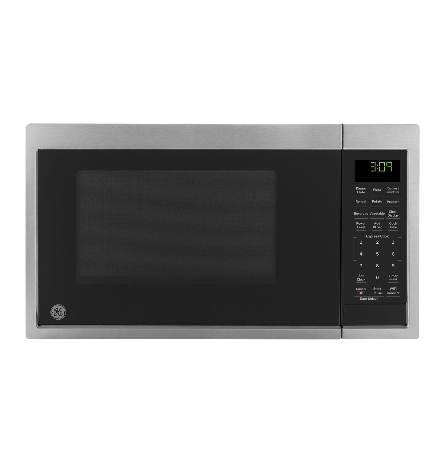 GCST09U1WSS GE® 0.9 Cu. Ft. Capacity Smart Countertop Microwave Oven with Scan-To-Cook Technology