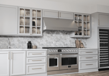 Zephyr AK7542CS Tempest II, 18in Wall, 42in, SS, LED, ACT