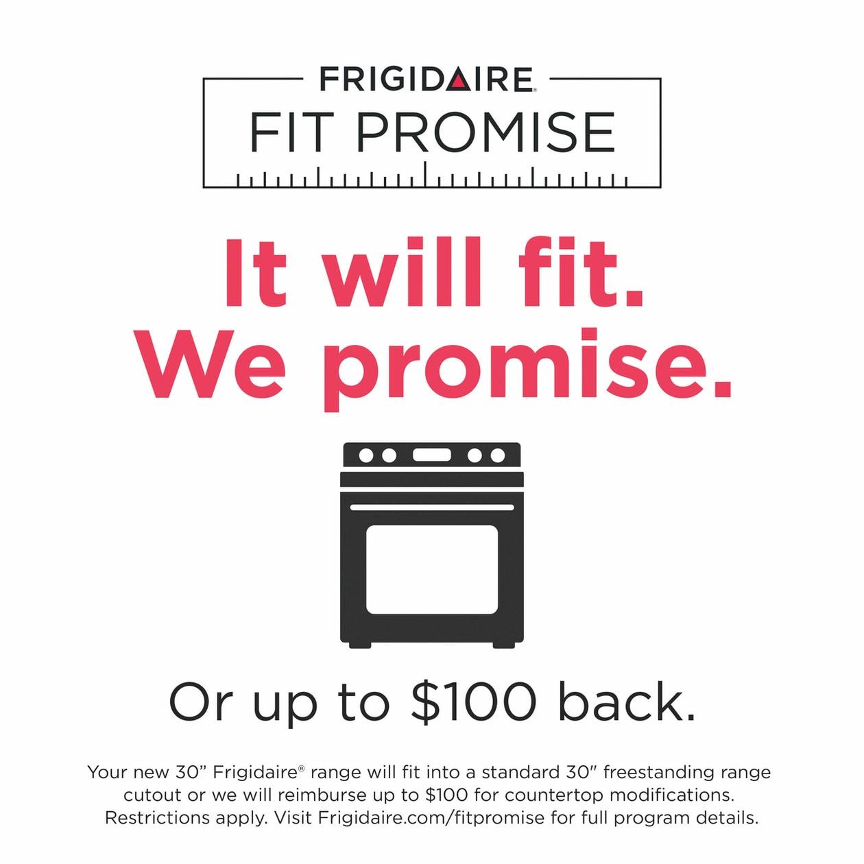 Frigidaire Professional 30" Induction Range with Total Convection