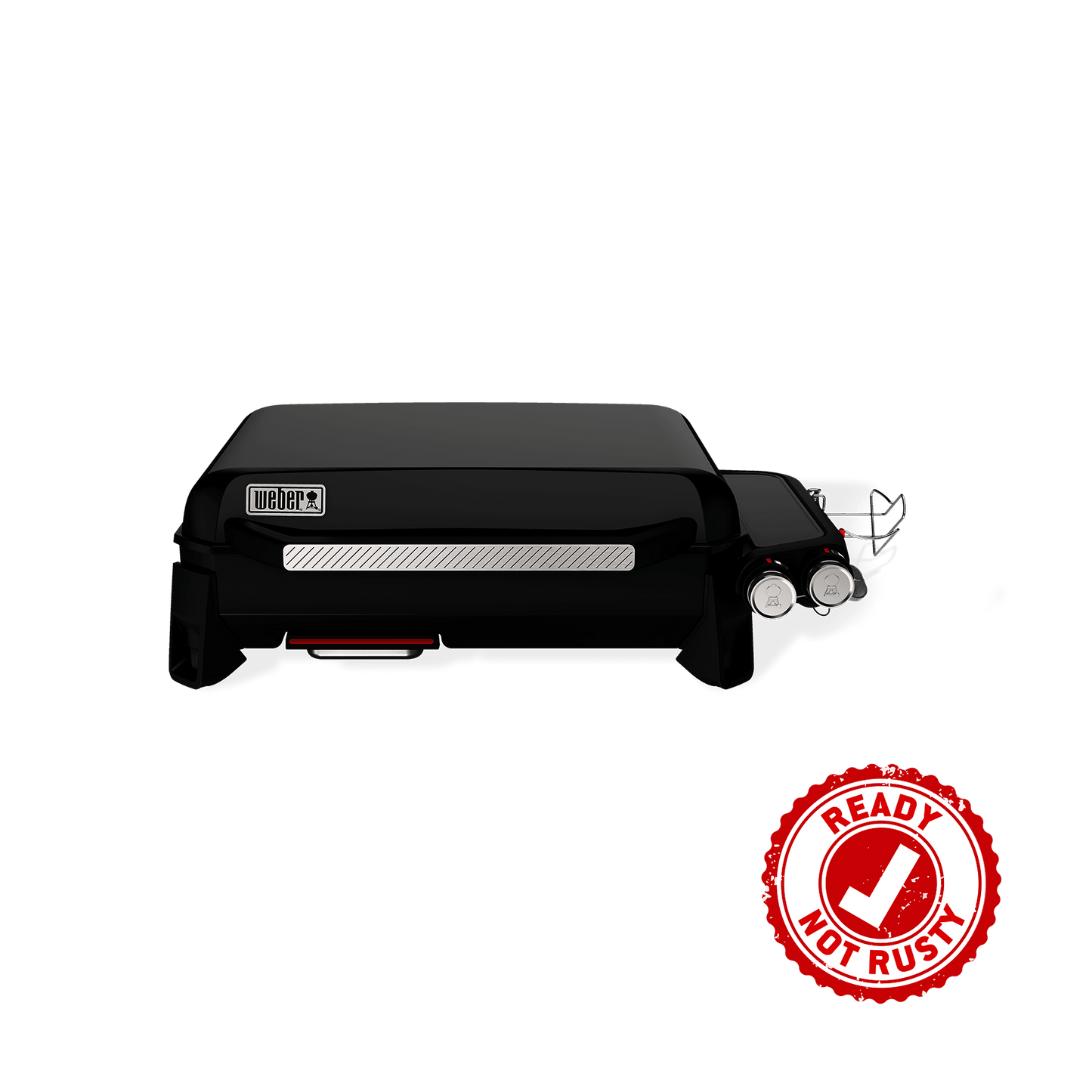 Weber 1500532 Slate® 22 Rust-Resistant Tabletop Griddle - Black