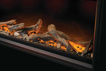 Napoleon Bbq TLV50LN Tall Linear Vector 50 with Luminous Logs with Luminous Logs