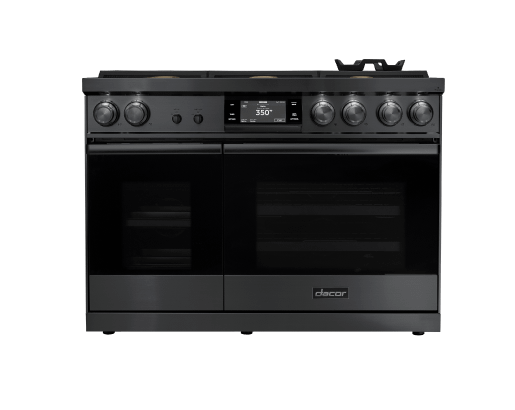 Dacor 48" Range, Graphite Stainless Steel, Natural Gas