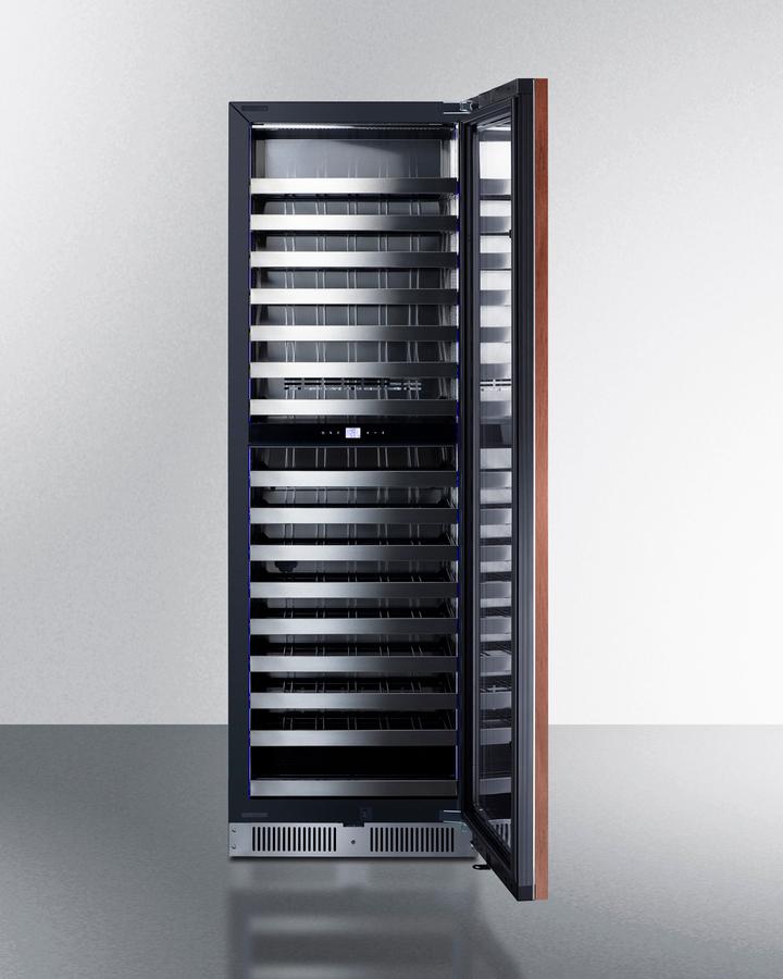 Summit SDHWC98PNRLHD 24" Wide Dual Zone Wine Cellar (panel Not Included)