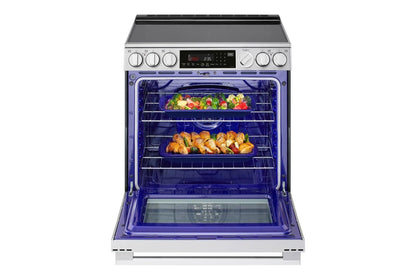 Lg LSEL6337XE 6.3 cu. ft. Smart Electric Slide-in Range with InstaView®, ProBake Convection®, and Air Fry