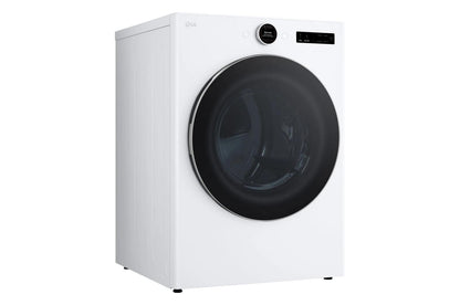 Lg DLGX6701W 7.4 cu. ft. Ultra Large Capacity Smart Front Load Gas Dryer with TurboSteam® & Built-In Intelligence
