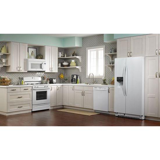 5.0 cu. ft. Gas Oven Range with Easy Touch Electronic Controls - white
