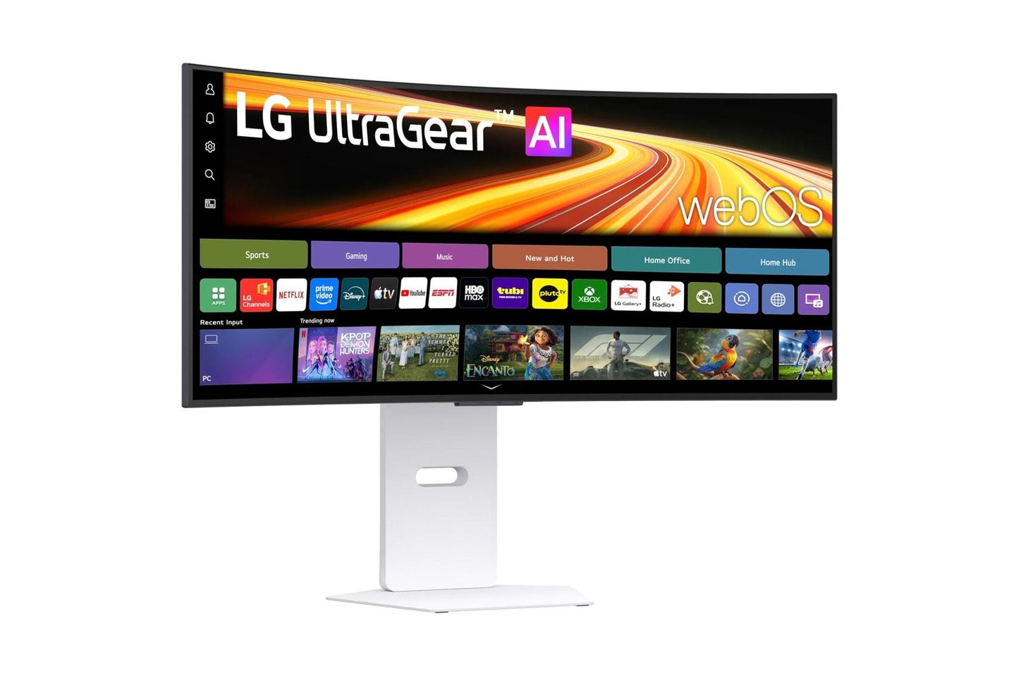 Lg 34GX90SBW 34 Inch UltraGear™ GX9s, OLED WQHD 240Hz 0.03ms G-Sync Compatible Gaming Monitor with webOS