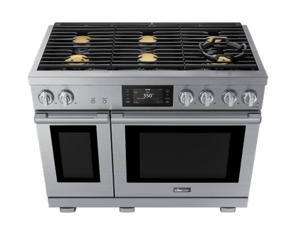 Dacor DOP48T960GS 48" Gas Range, Silver Stainless, Natural Gas/Liquid Propane