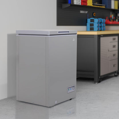 CF35F2G Avanti Garage Ready Chest Freezer - Platinum