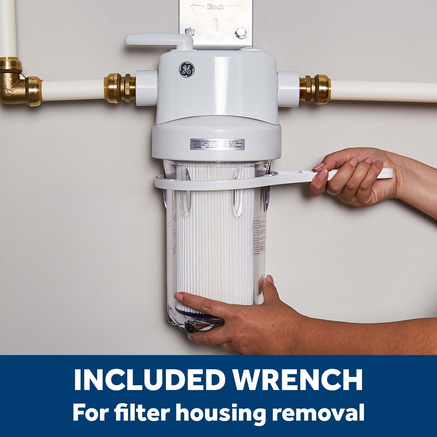 GXWH40L GE WHOLE HOUSE WATER FILTRATION SYSTEM