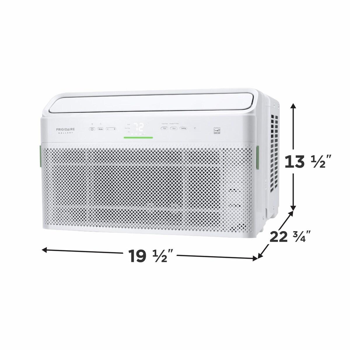 Frigidaire Gallery 8,000 BTU U-Shape Window Room Air Conditioner with Inverter and Wi-Fi (Energy Star)