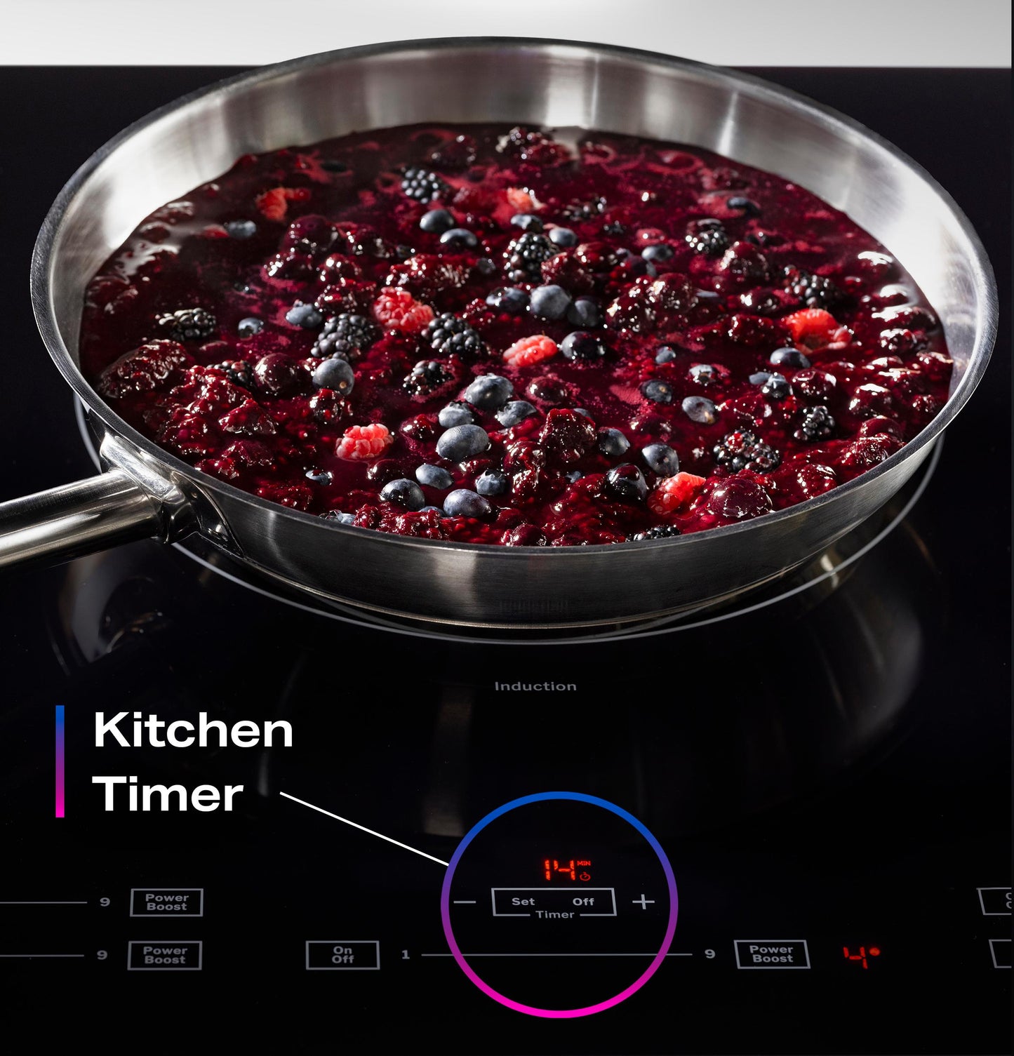 PHP6030DWBB GE Profile™ ENERGY STAR® 30" Built-In Touch Control Induction Cooktop