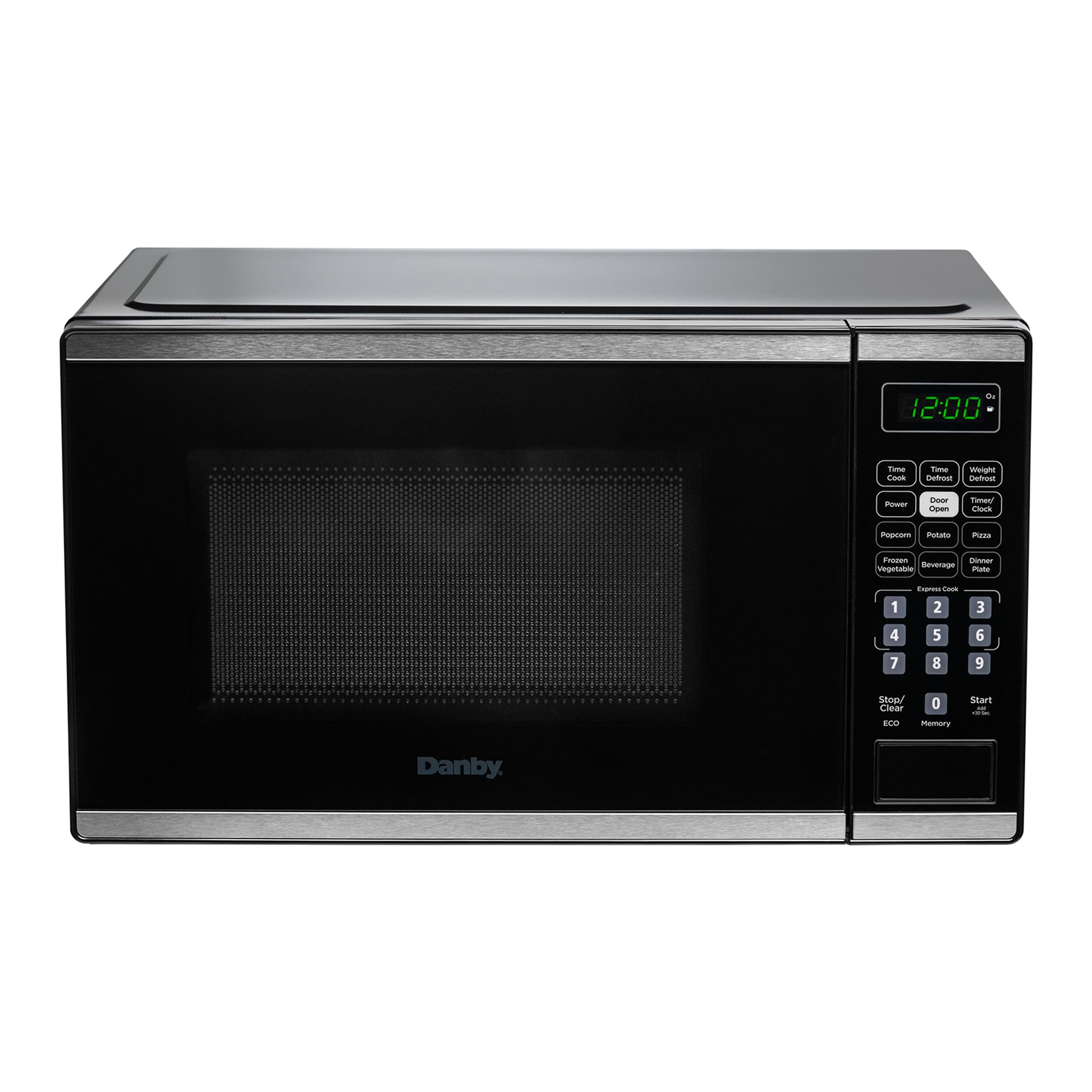 DBMW0722BBS Danby 0.7 cu. ft. Countertop Microwave in Black and Stainless Steel