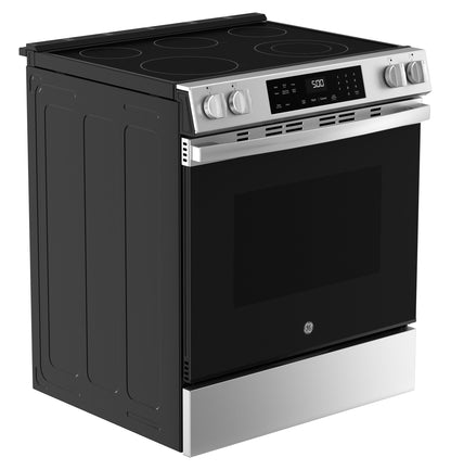 GRS500PVSS GE® ENERGY STAR® 30" Slide-In Electric Range with Crisp Mode