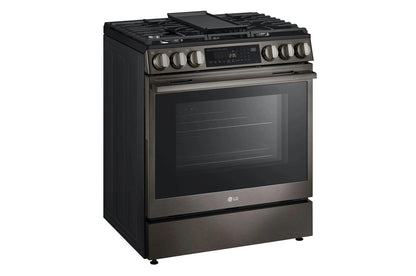 Lg LSGL6335Z 6.3 cu ft. Smart Gas Slide-In Range with ProBake Convection® InstaView®, and Air Fry