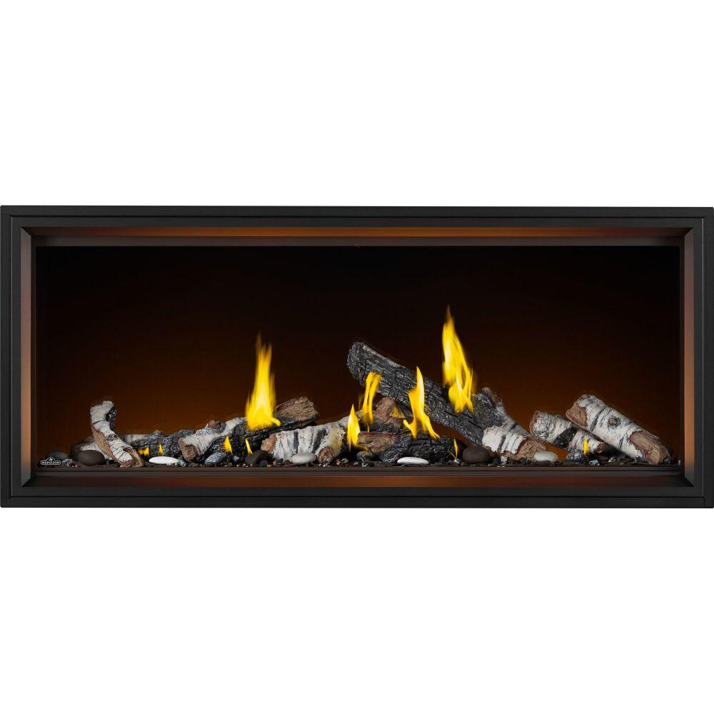 Napoleon Bbq TLV62LN Tall Linear Vector 62 with Luminous Logs with Luminous Logs
