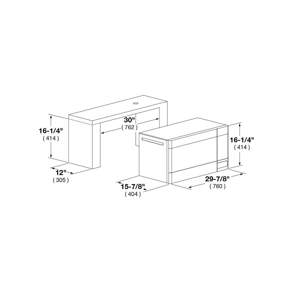 30" MICROWAVE OVEN