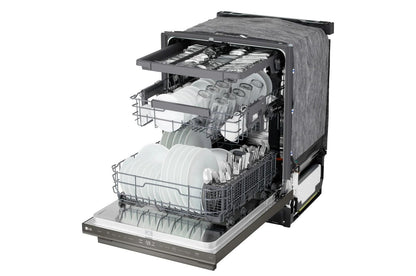 Lg LDNTM545D Smart FlushFit™ Top Control Dishwasher with 1-Hour Wash & Dry, QuadWash® Pro, and Dynamic Heat Dry™ w/AutoVent Dry™