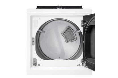 Lg DLGX8601WE 7.3 cu. ft. Ultra Large High Efficiency Gas TurboSteam™ LG EasyLoad™ Door, Wi-Fi Connectivity, White