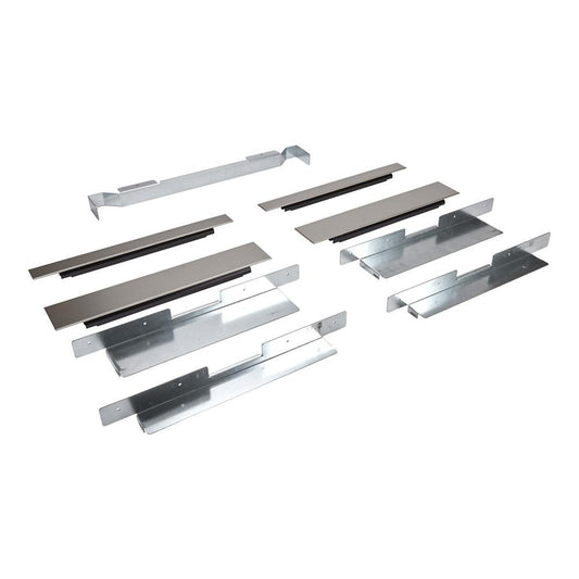 Whirlpool W11300447 Built-In Oven Side Trim Kit, Stainless Steel with (2) 30" trim pieces