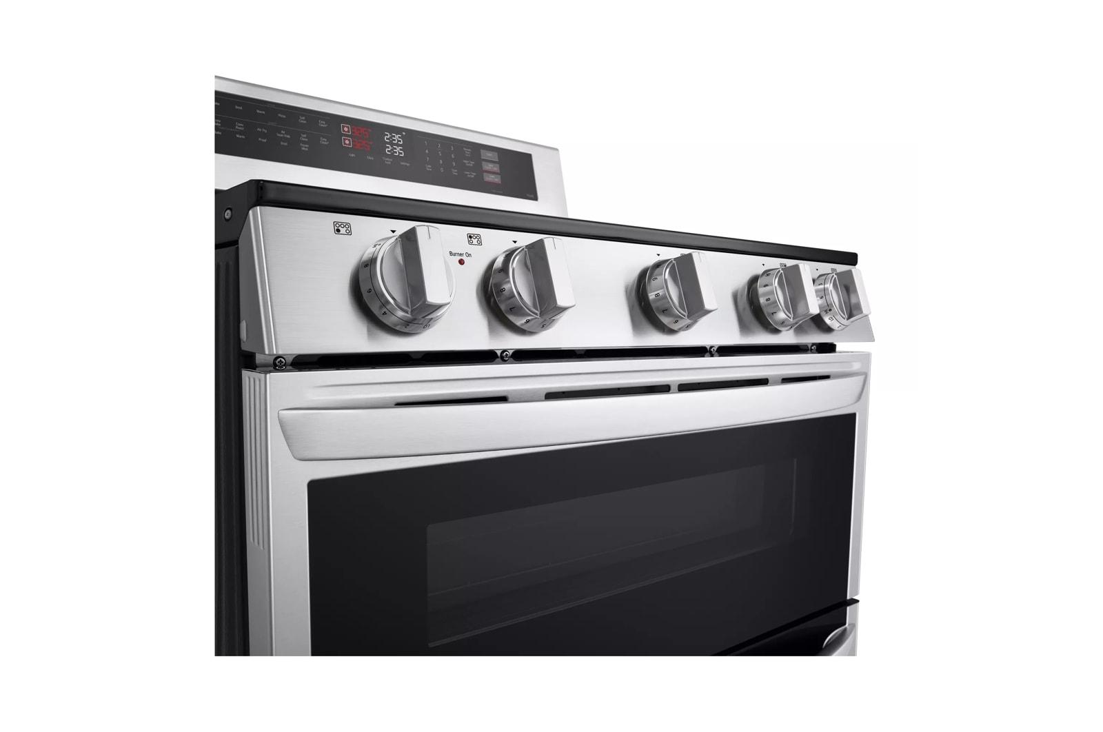 Lg LDEL7324SE 7.3 cu. ft. Smart Electric Double Oven Freestanding Range with ProBake Convection®, Air Fry & Air Sous Vide