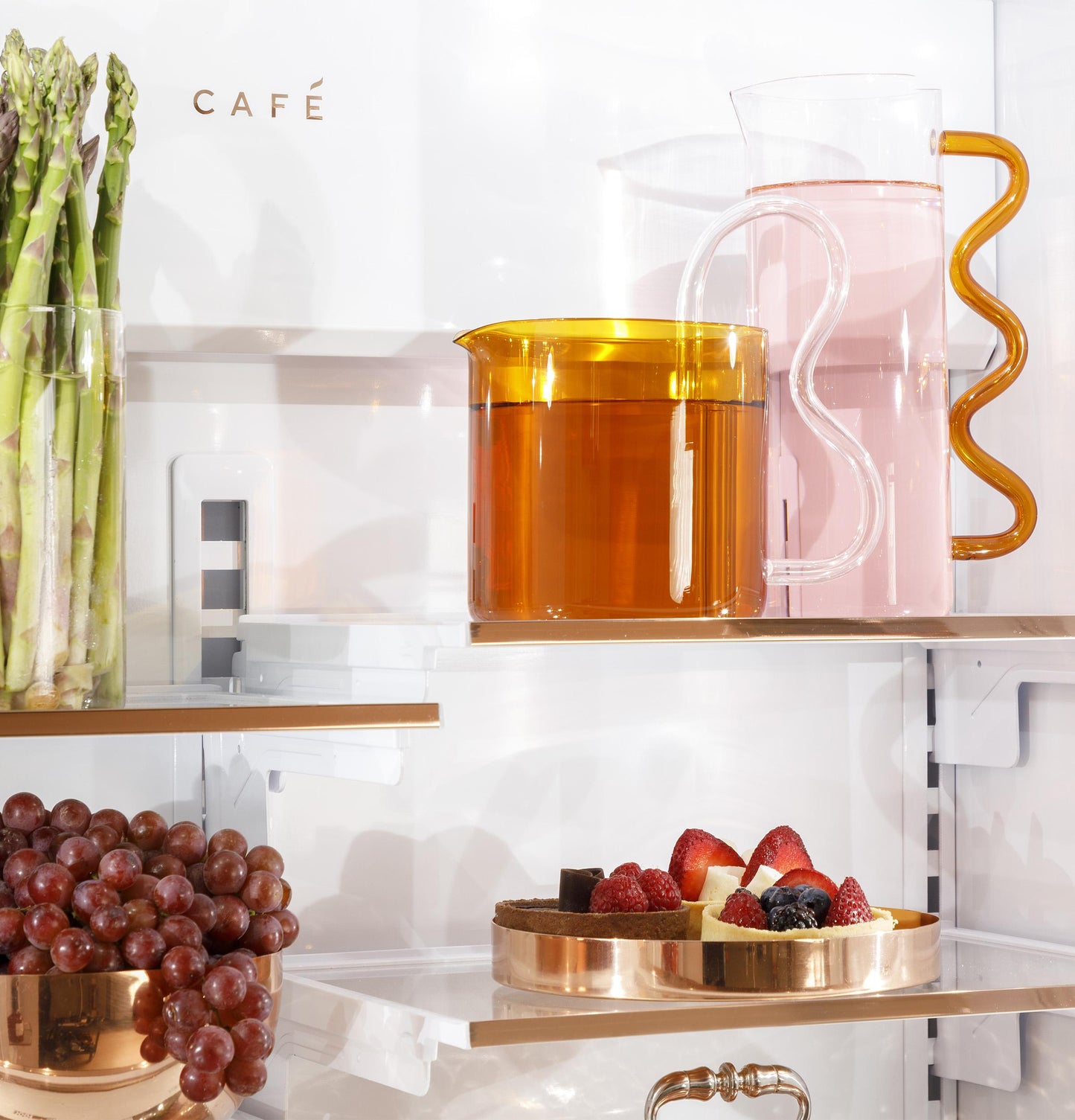 CIC36LK6ZII CAFE™ 36" Panel-Ready Integrated Bottom-Freezer Refrigerator - Left Swing