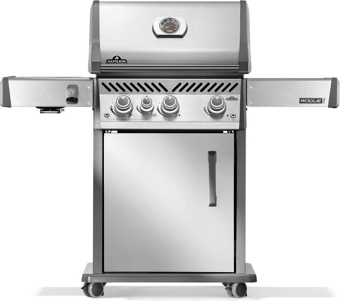 Napoleon Bbq RP425SIBNSS2 Rogue PRO 425 SIB with Infrared Side Burner , Natural Gas, Stainless Steel