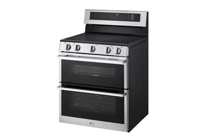 Lg LDEL7324YE 7.3 cu. ft. Smart Electric Double Oven Freestanding Range with ProBake Convection®, Air Fry & Air Sous Vide