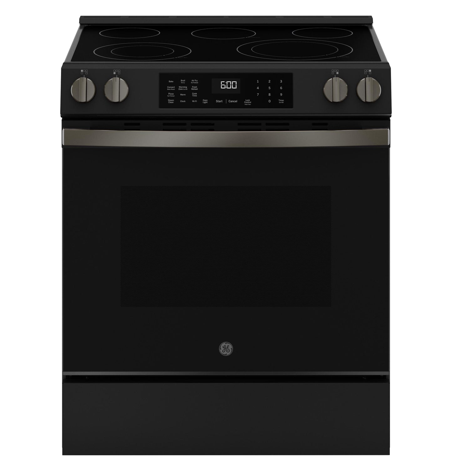 GRS600AVDS GE® ENERGY STAR® 30" Slide-In Electric Convection Range with No Preheat Air Fry and EasyWash™ Oven Tray
