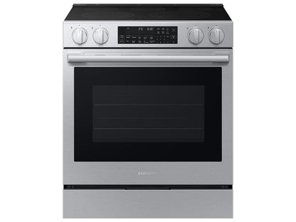 Samsung NSE90H63SR Bespoke Smart Slide-in Electric Range Pro Style Elite Design  Illuminated Knobs  Air Fry Max