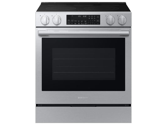 Samsung NSE90H63SR Bespoke Smart Slide-in Electric Range Pro Style Elite Design  Illuminated Knobs  Air Fry Max