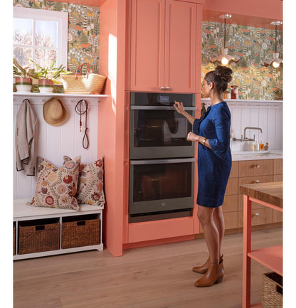 JTD5000ENES GE® 30" Smart Built-In Self-Clean Convection Double Wall Oven