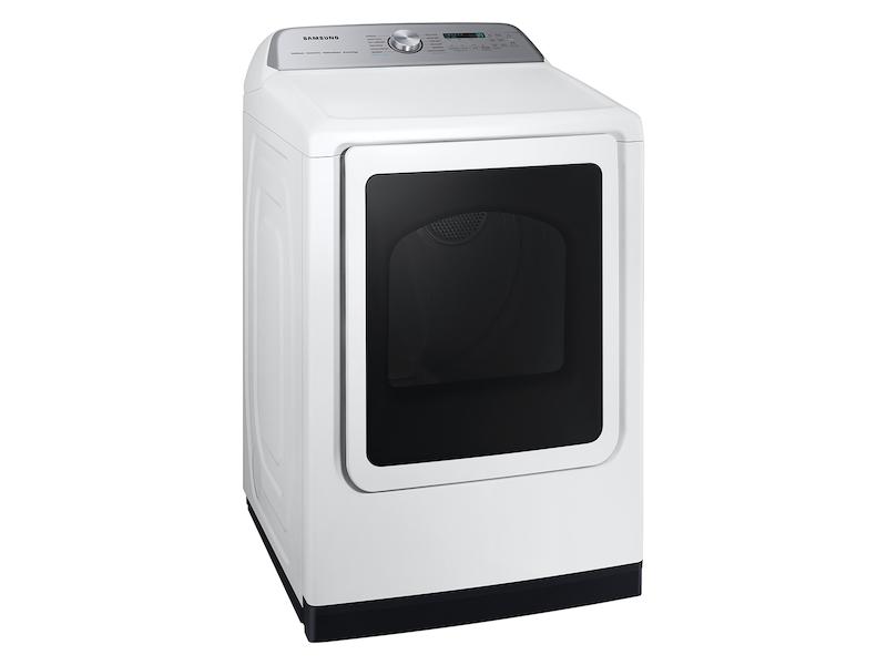 Samsung 7.4 cu. ft. Smart Electric Dryer with Steam Sanitize  in White