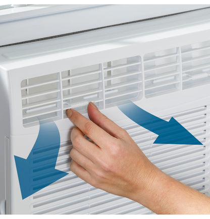 AHW05LZ GE® 5,000 BTU Electronic Window Air Conditioner for Small Rooms up to 150 sq ft. in White size 12 9/16 H x 16 7/16 W x 15 D
