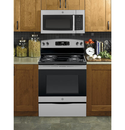 JVM3160RTSS GE® 1.6 Cu. Ft. Over-the-Range Microwave Oven