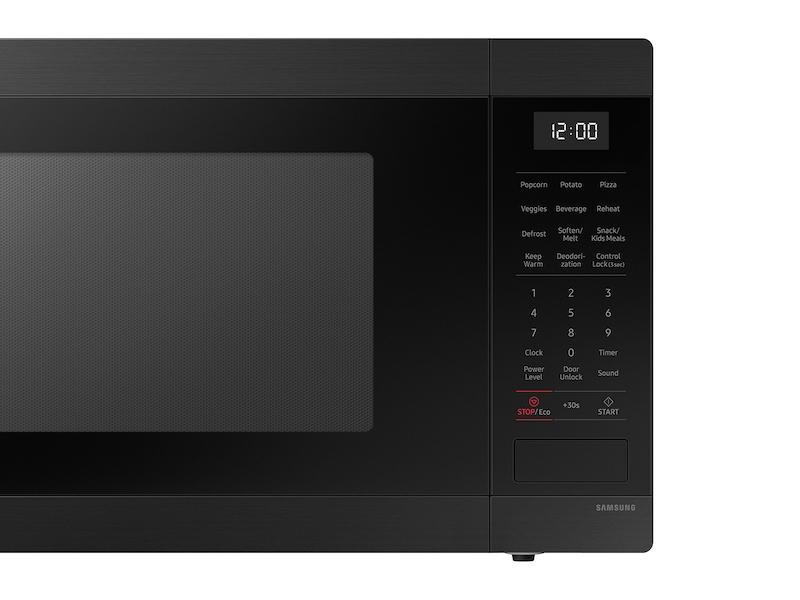 Samsung MS19DG8500MT 1.9 cu. ft. Countertop Microwave with Sensor Cooking in Matte Black Stainless Steel