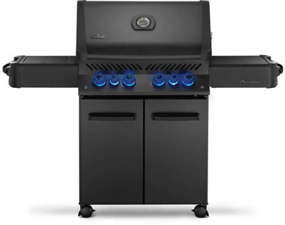 Napoleon Bbq P500RSIBPK3PHM Legacy Phantom Prestige 500 RSIB with Infrared Side and Rear Burner , Propane, Satin Black