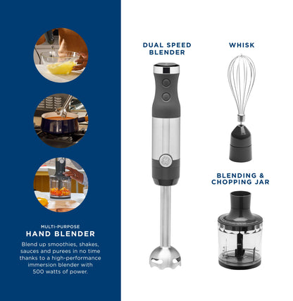 G8H1AASSPSS GE Immersion Blender with Accessories
