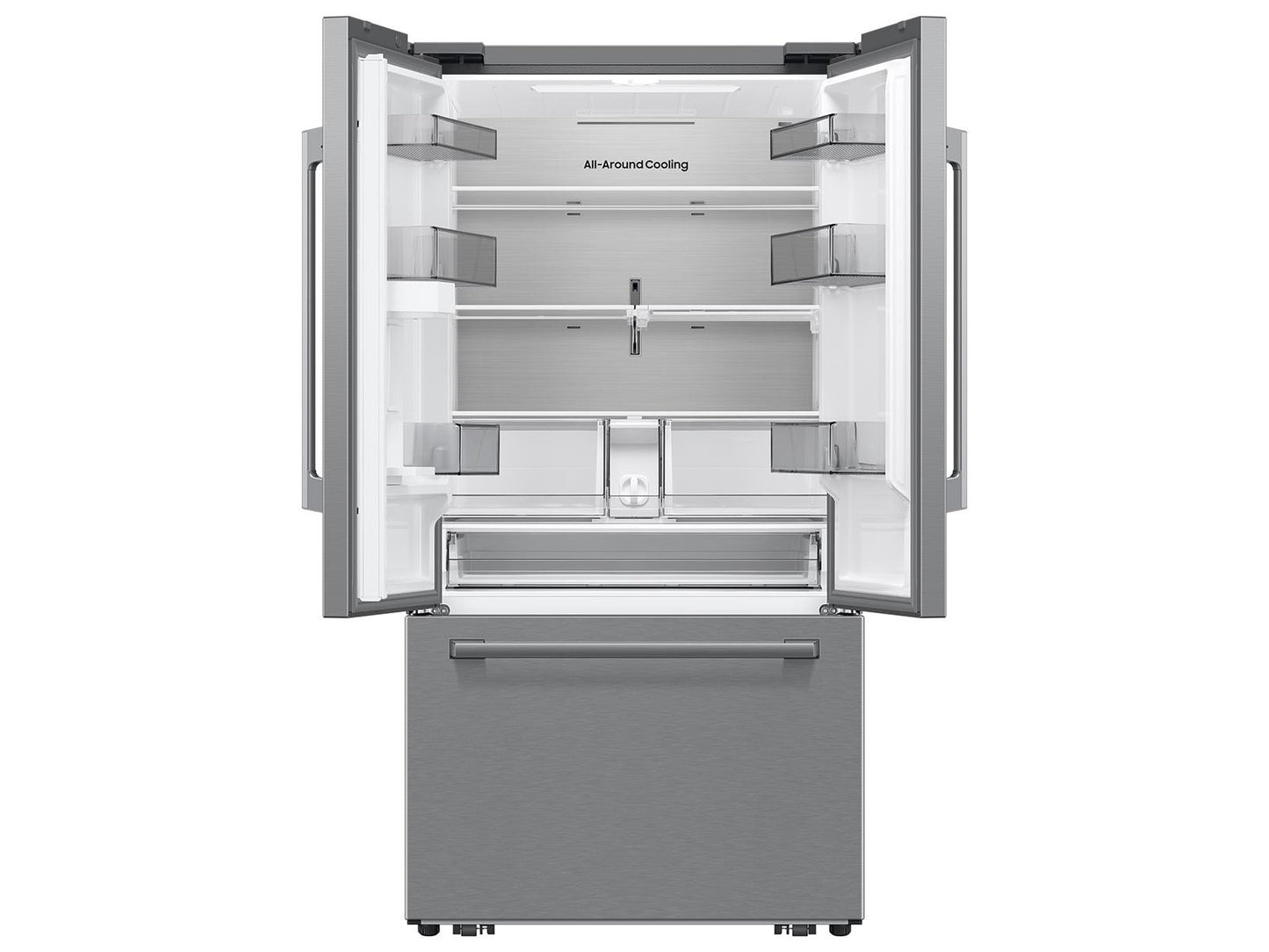 Samsung RF70H30KER Bespoke AI 3-Door French Door Zero Clearance Fit  In-Door Tall Dispenser  30 cu.ft.