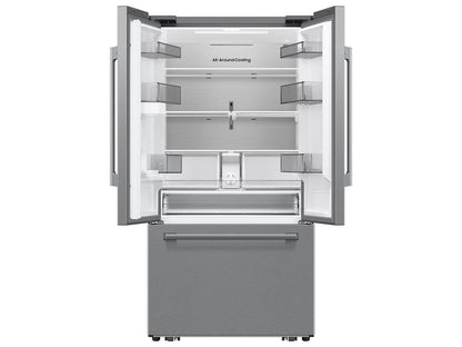 Samsung RF70H30KER Bespoke AI 3-Door French Door Zero Clearance Fit  In-Door Tall Dispenser  30 cu.ft.