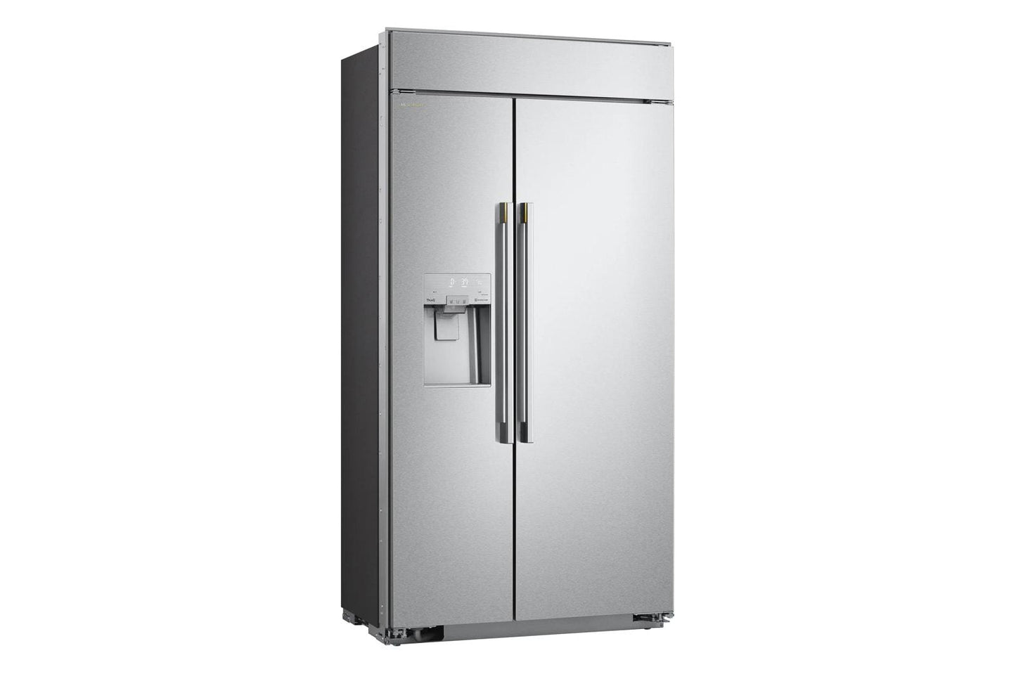 US26WBB92S LG SIGNATURE 26 cu. ft. Smart Side-by-Side Built-In Refrigerator with Ice & Water Dispenser