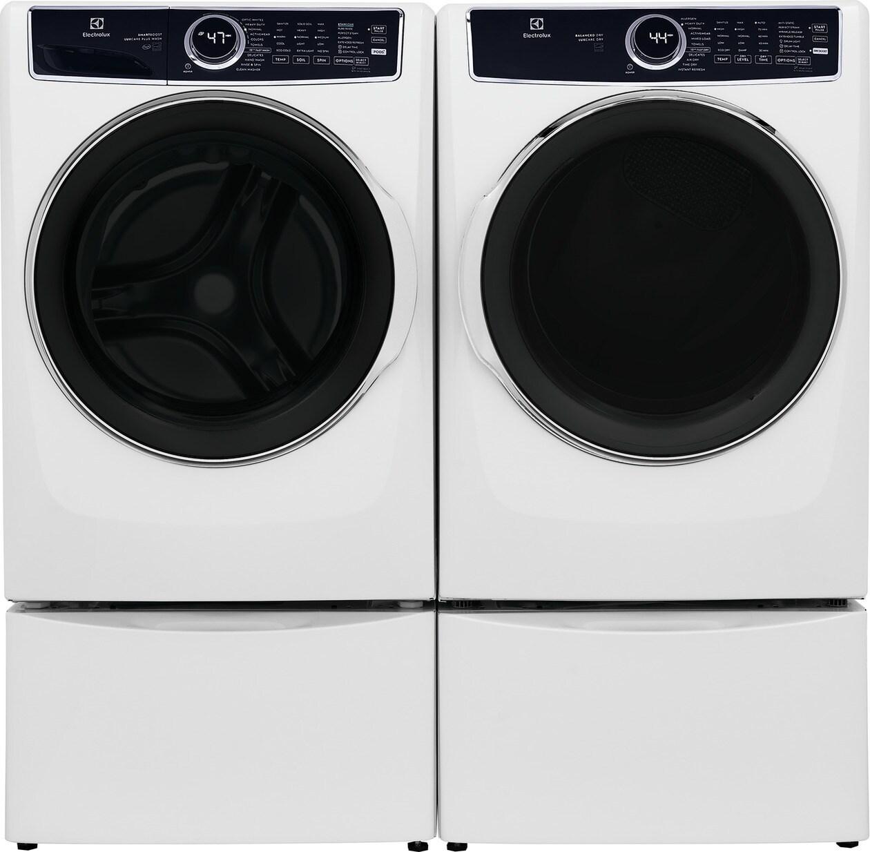 Electrolux ELFE7637AW Front Load Perfect Steam™ Electric Dryer with Balanced Dry™ and Instant Refresh - 8.0 Cu. Ft.