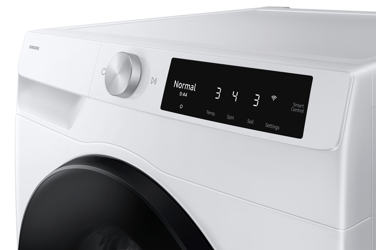 Samsung WW25FG6B34BEA2 Compact Front Load Washer 2.5 cu. ft. Wi-Fi Connectivity Super Speed Wash