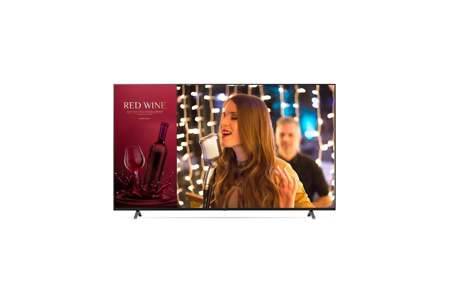 Lg 75UR340C9UD 75" UR340C Series UHD Commercial TV with management software, scheduler and certified Crestron Connected®