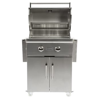 30" Flat Top Grill Cart