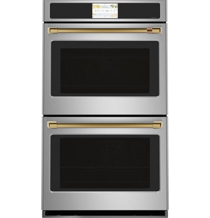 Cafe CXWD0H0PMCG CAF(EBACK)™ Handle Kit - Wall Oven Brushed Brass