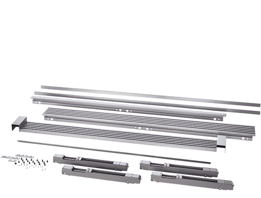 Electrolux TRIMKITSS2 79'' Louvered or 75'' Collar Dual Stainless Steel Trim Kit
