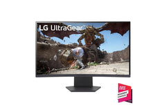 Lg 27GS60QCB 27 Inch UltraGear™ QHD 1440P 180Hz 1ms AMD FreeSync™ HDR10 1000R Curved Gaming Monitor